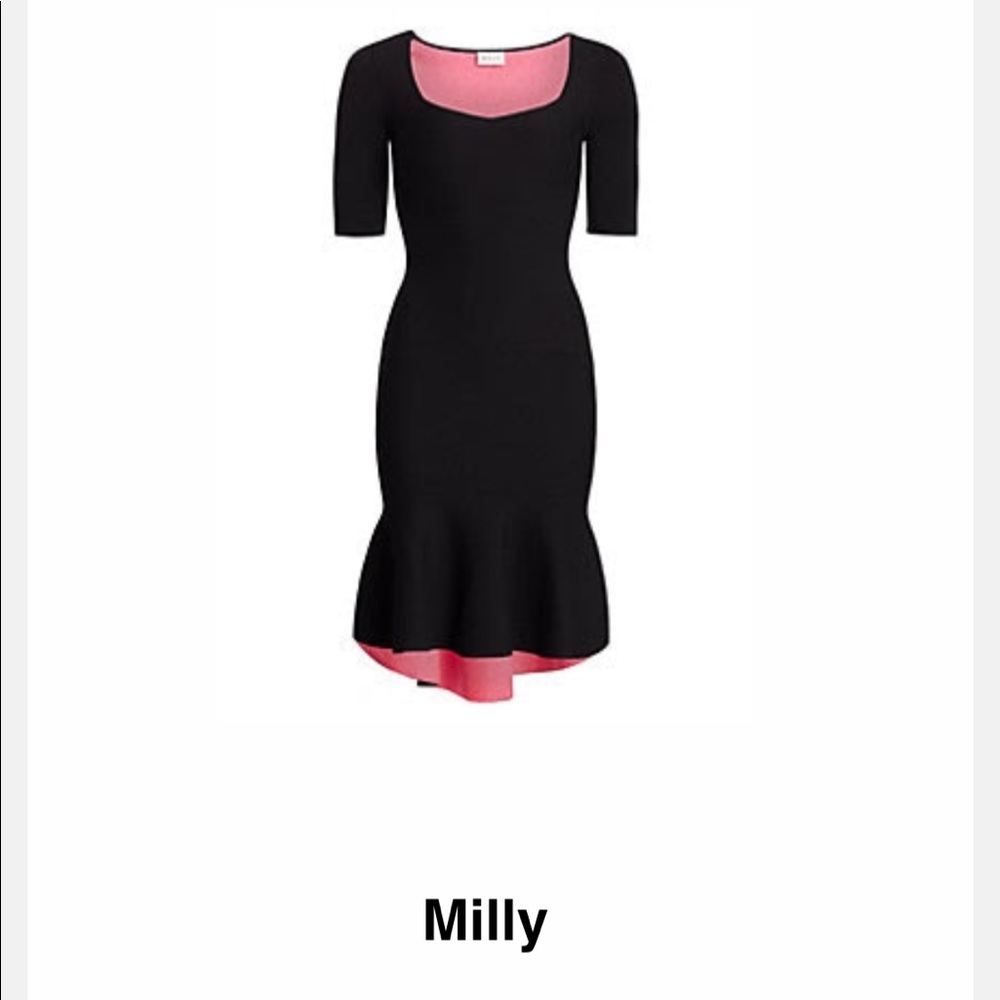 Milly bodycon sweetheart dress never worn NWT
